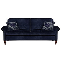 Duresta Kingsley 3 Seater Large Sofa Pimlico Indigo